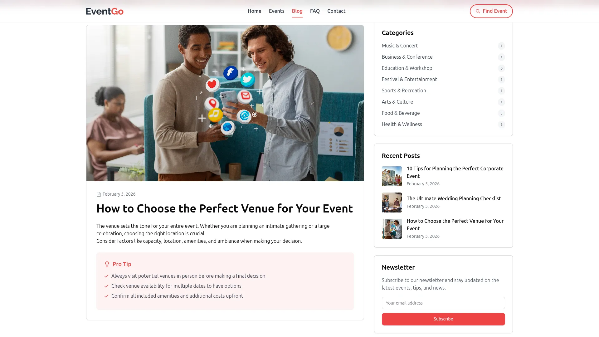event management