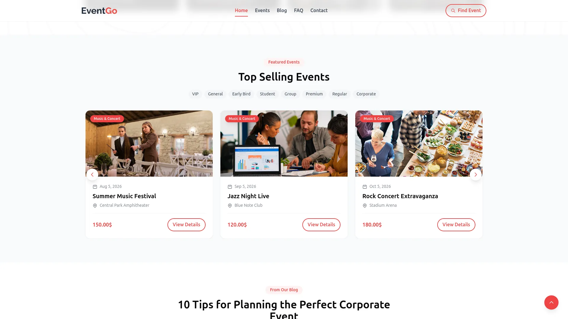 event management