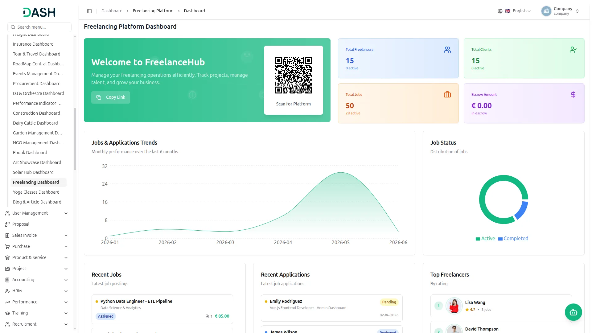 freelancing platform
