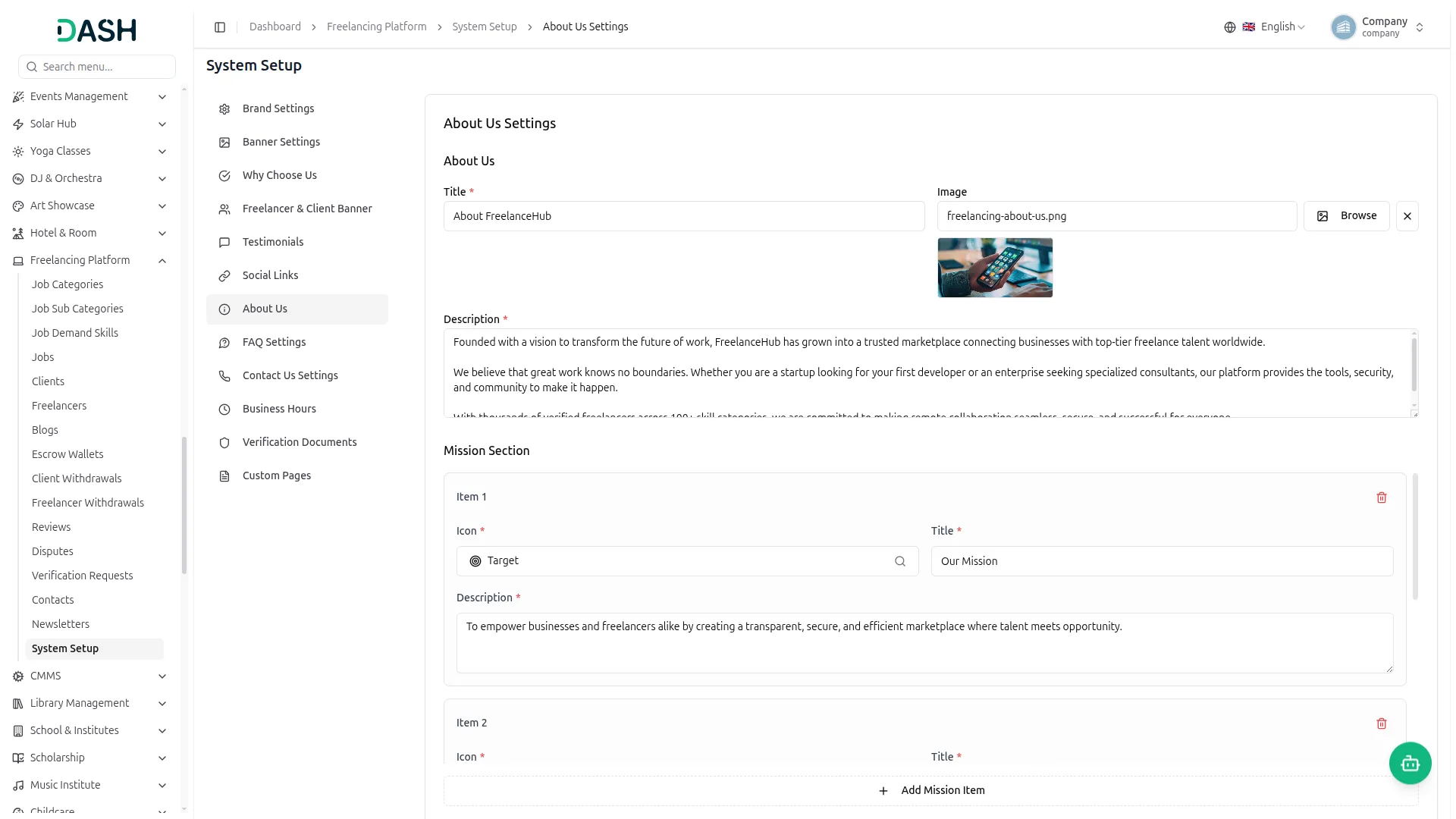 freelancing platform