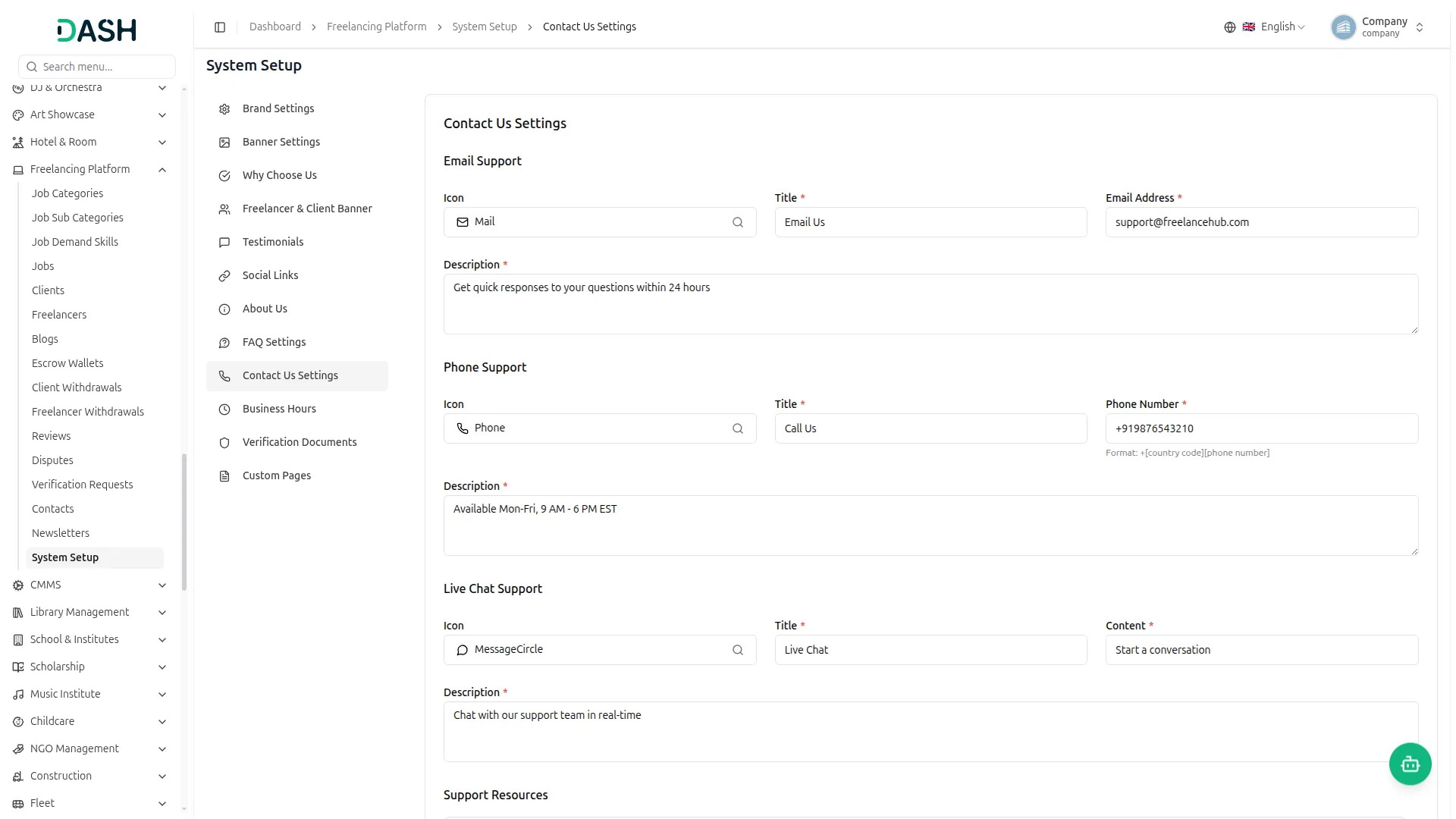 freelancing platform