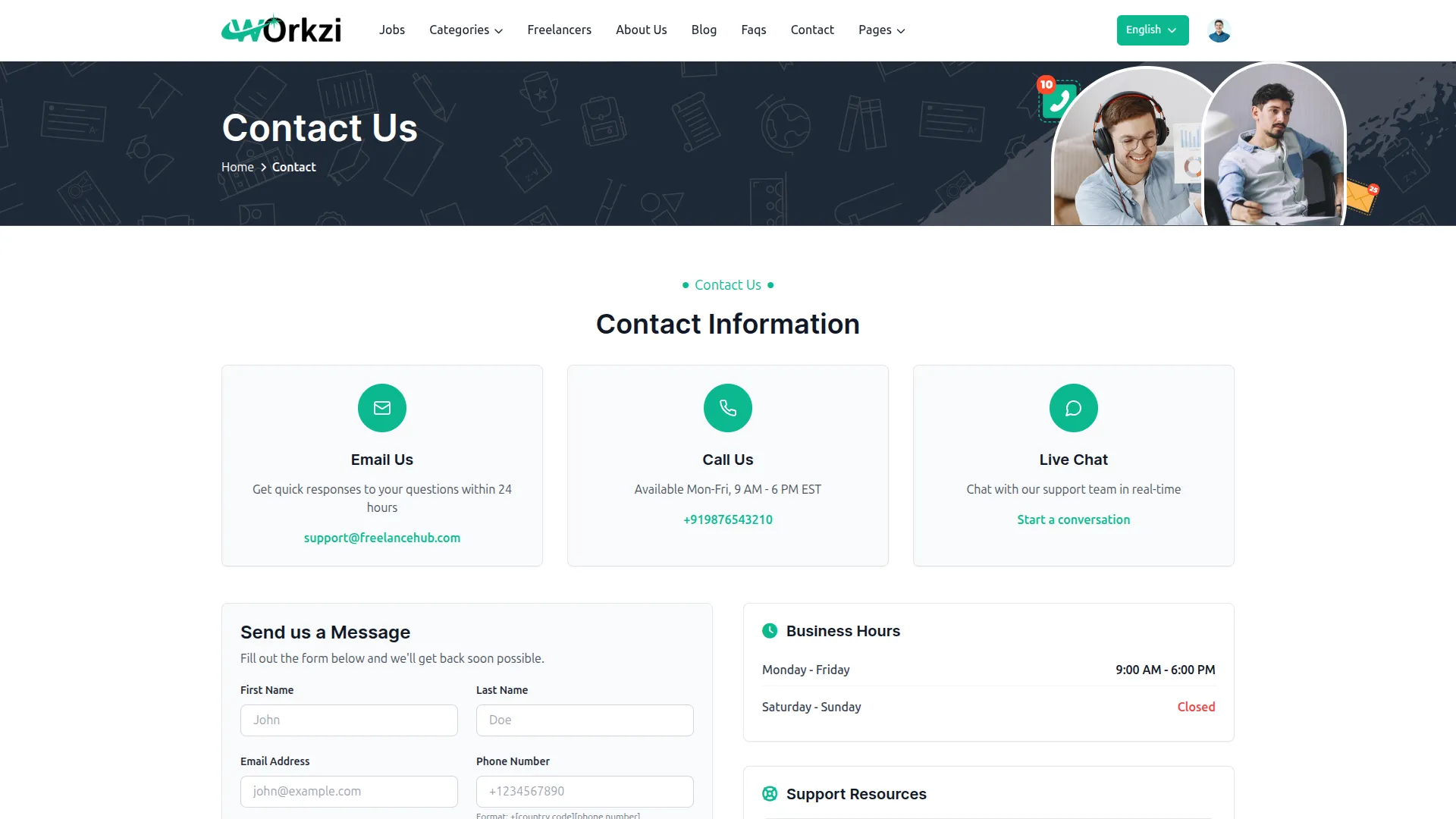 freelancing platform