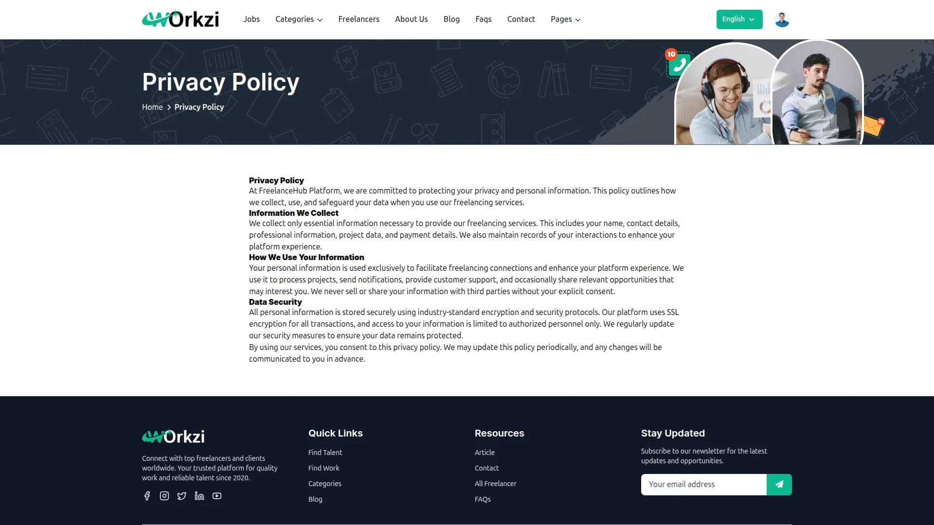freelancing platform