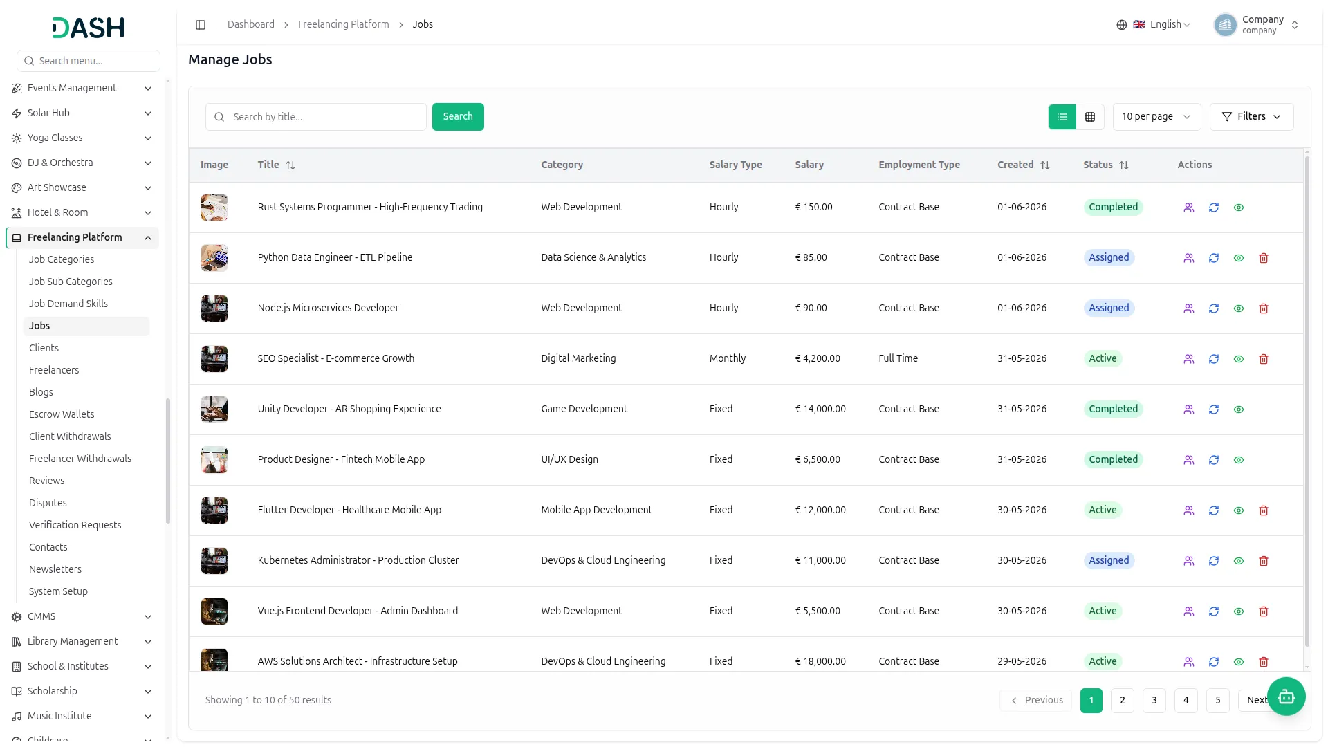 freelancing platform