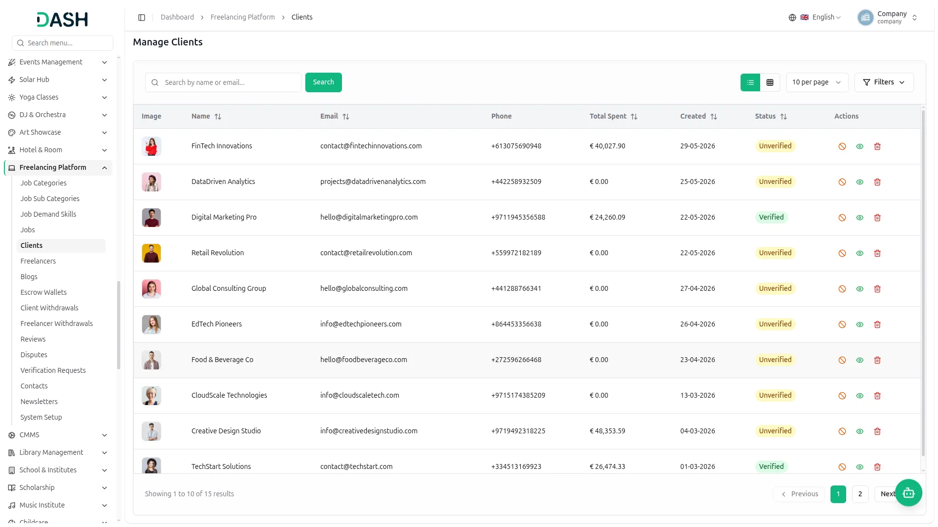 freelancing platform