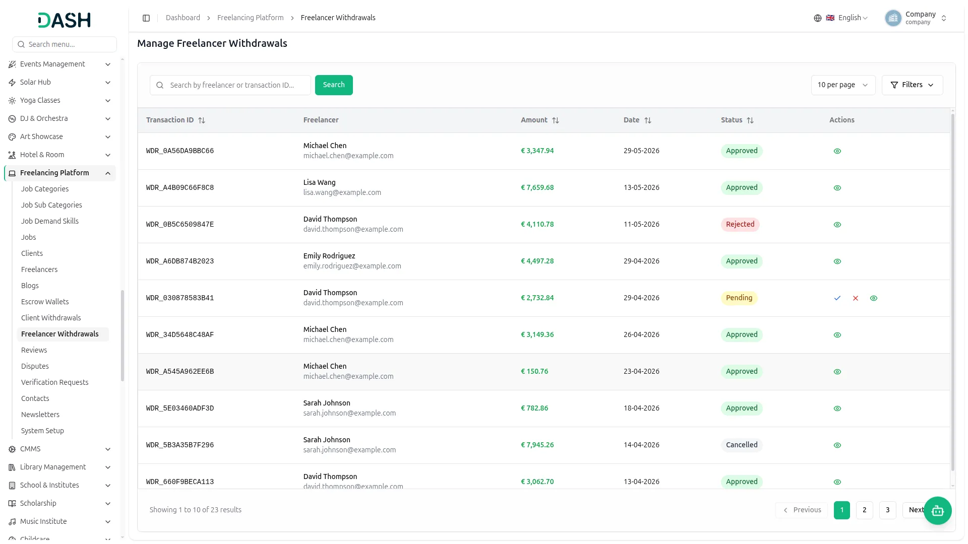 freelancing platform