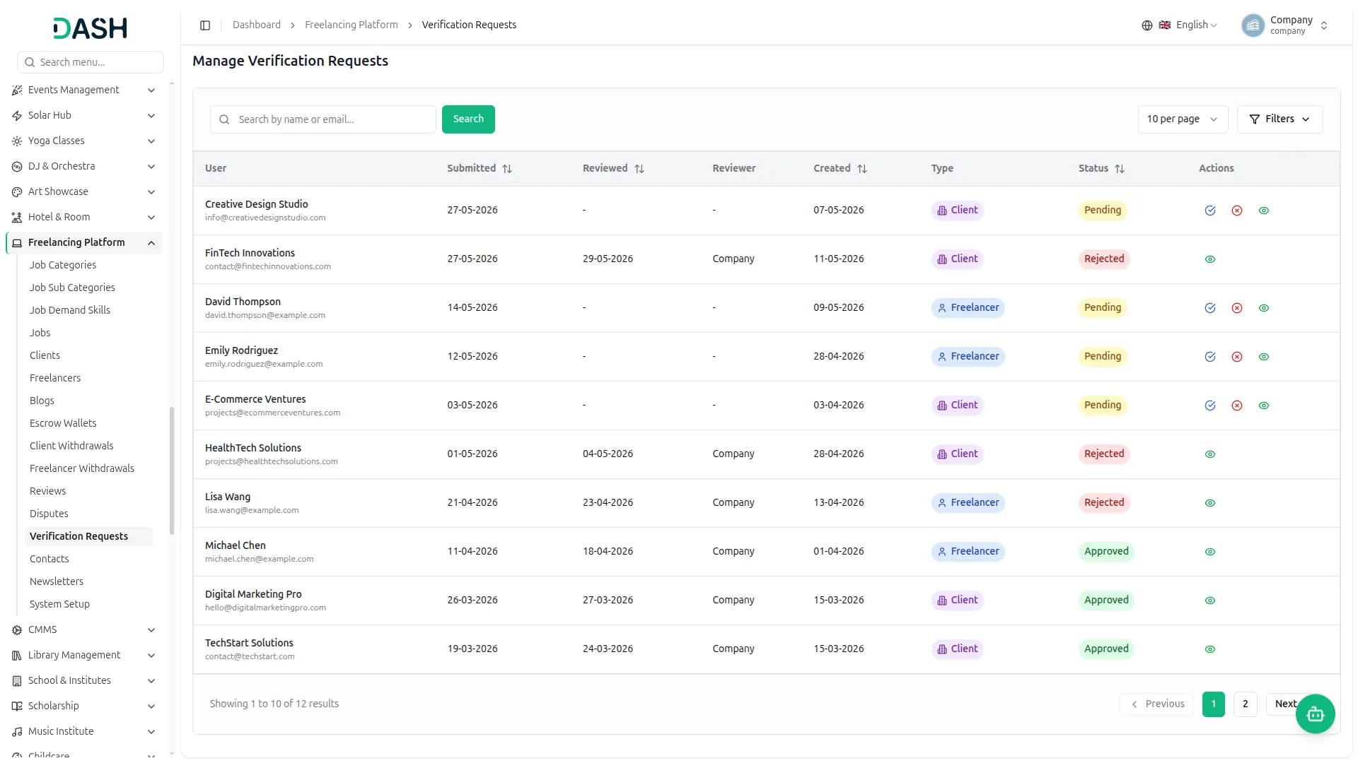 freelancing platform