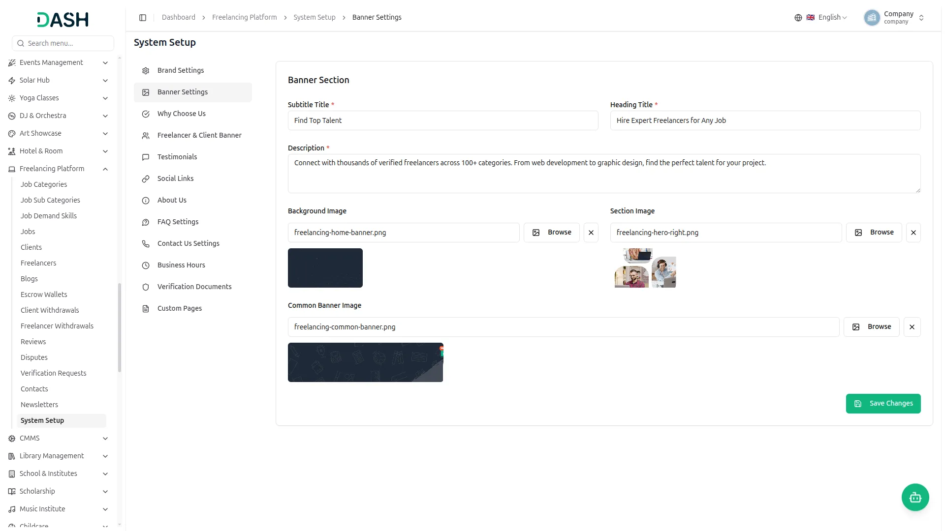 freelancing platform
