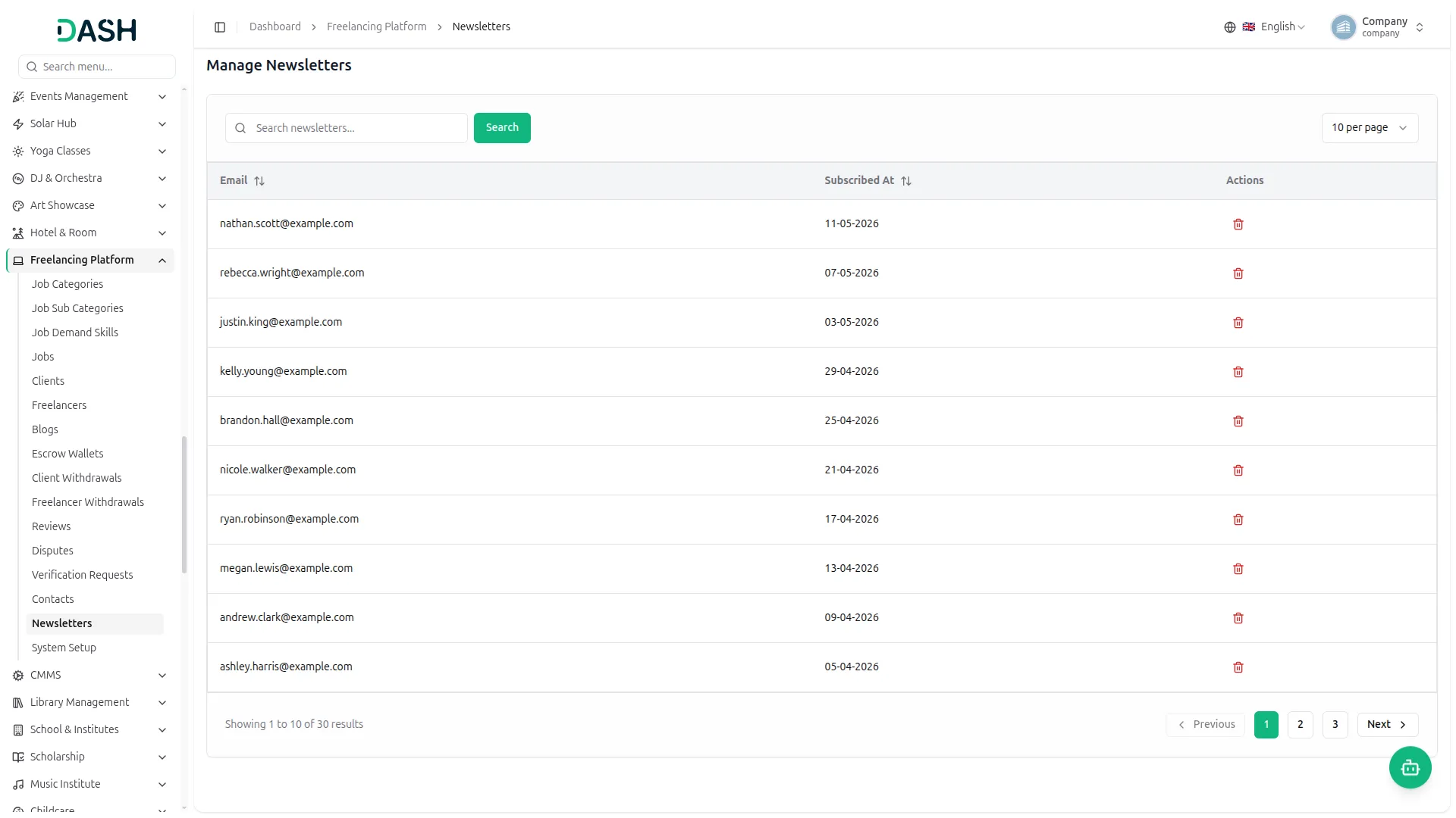 freelancing platform
