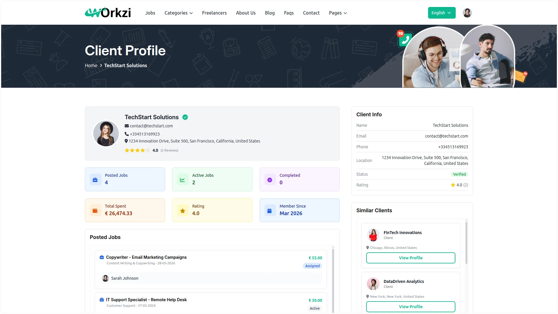 freelancing platform
