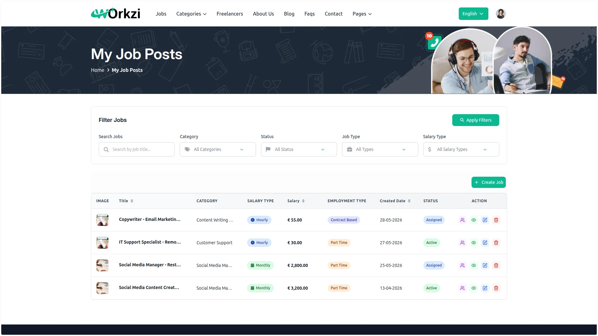 freelancing platform