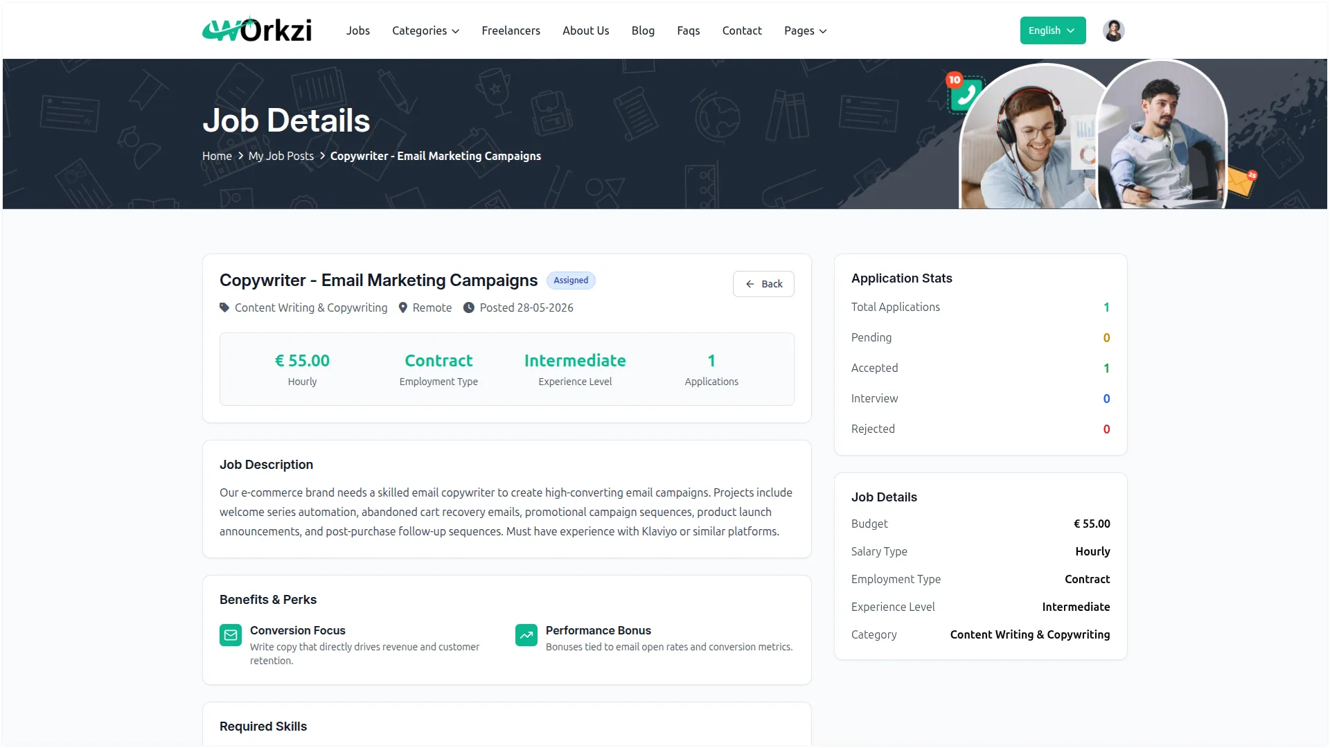 freelancing platform