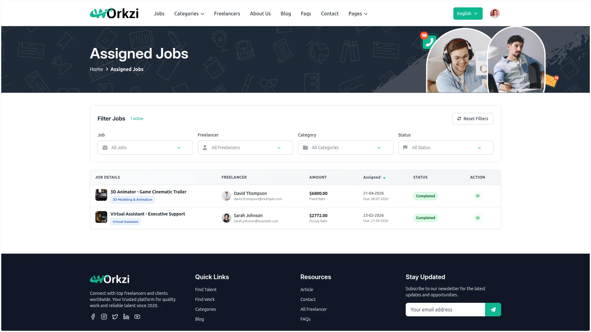 freelancing platform