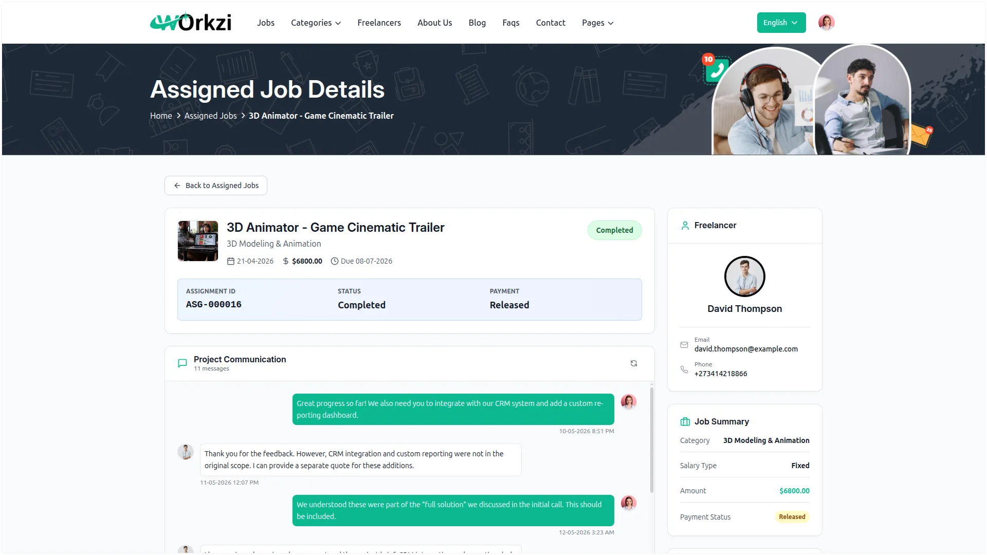 freelancing platform