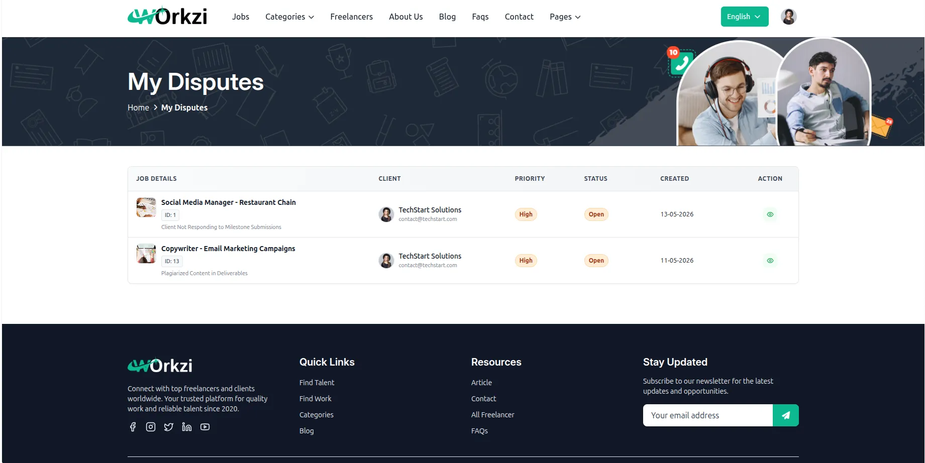 freelancing platform