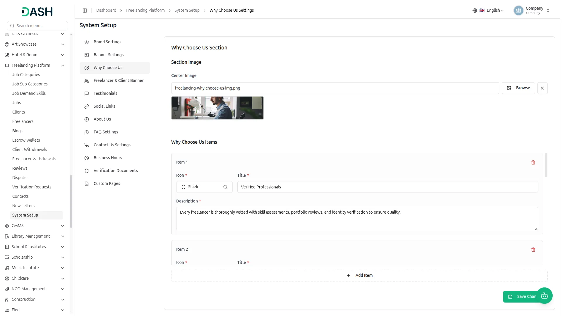 freelancing platform