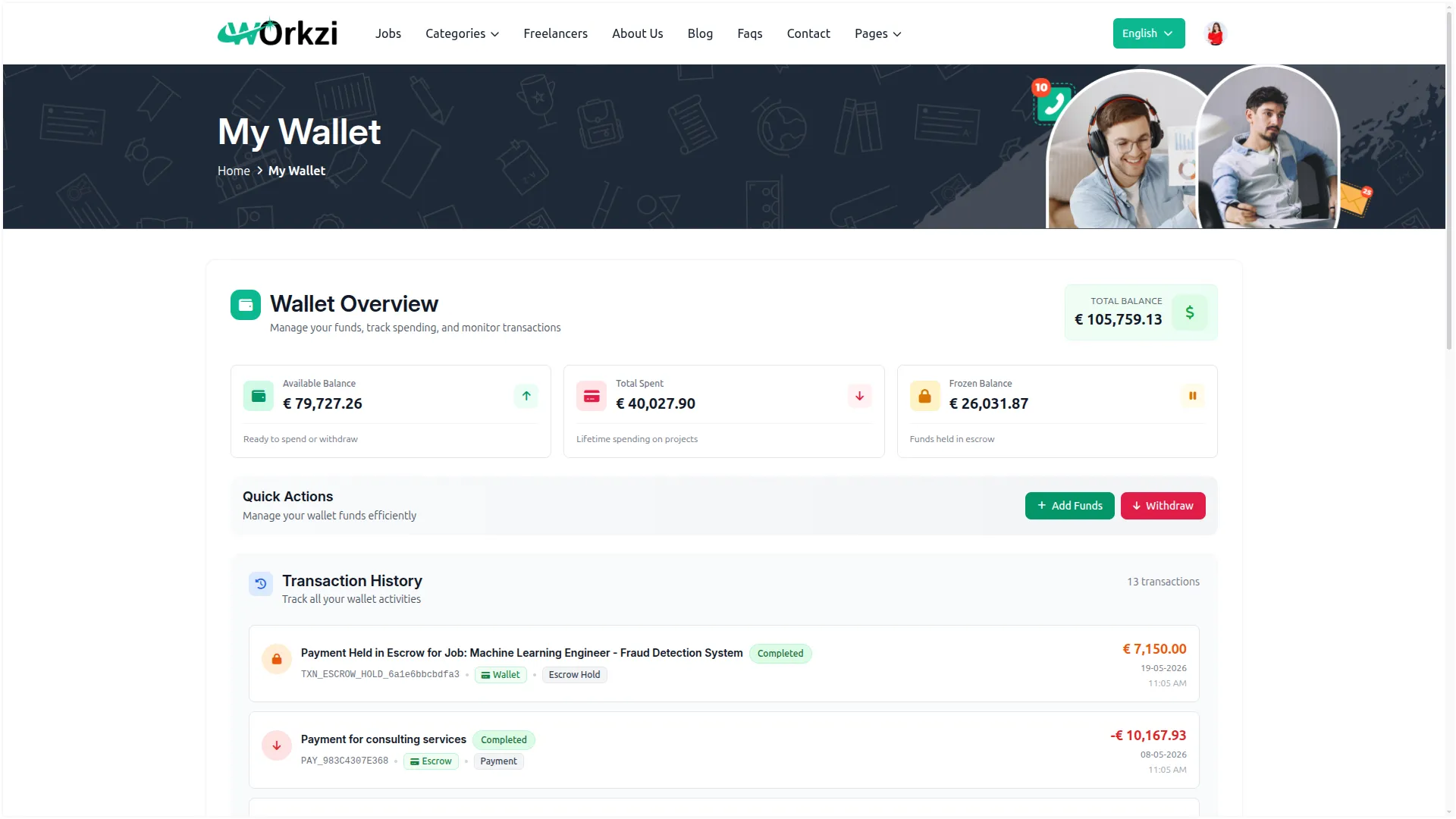 freelancing platform