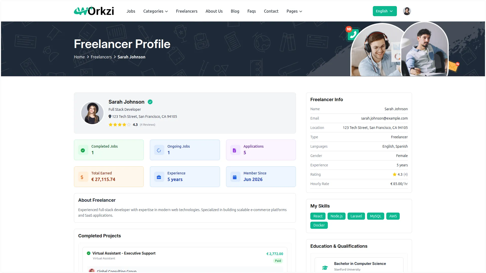 freelancing platform
