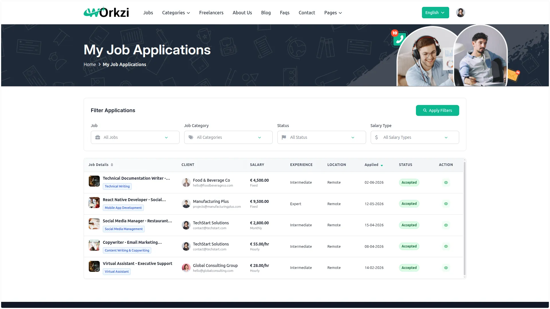 freelancing platform