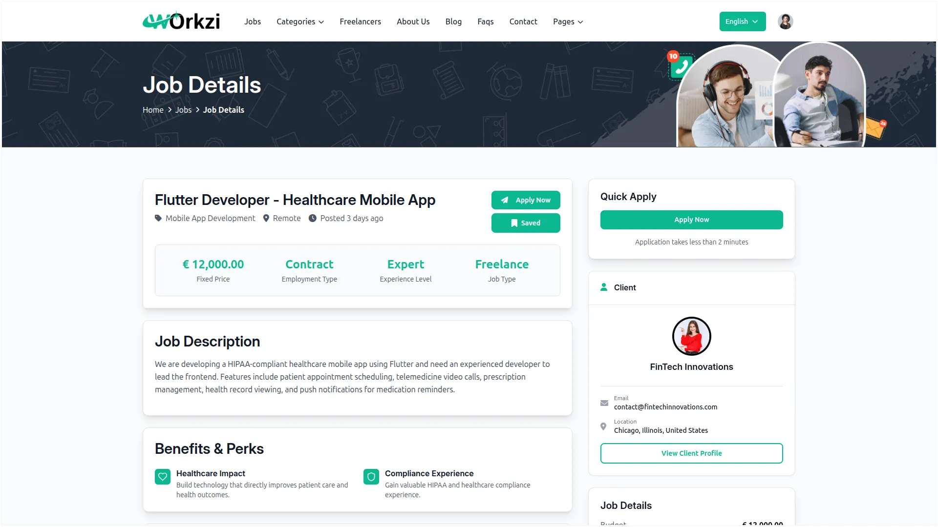 freelancing platform