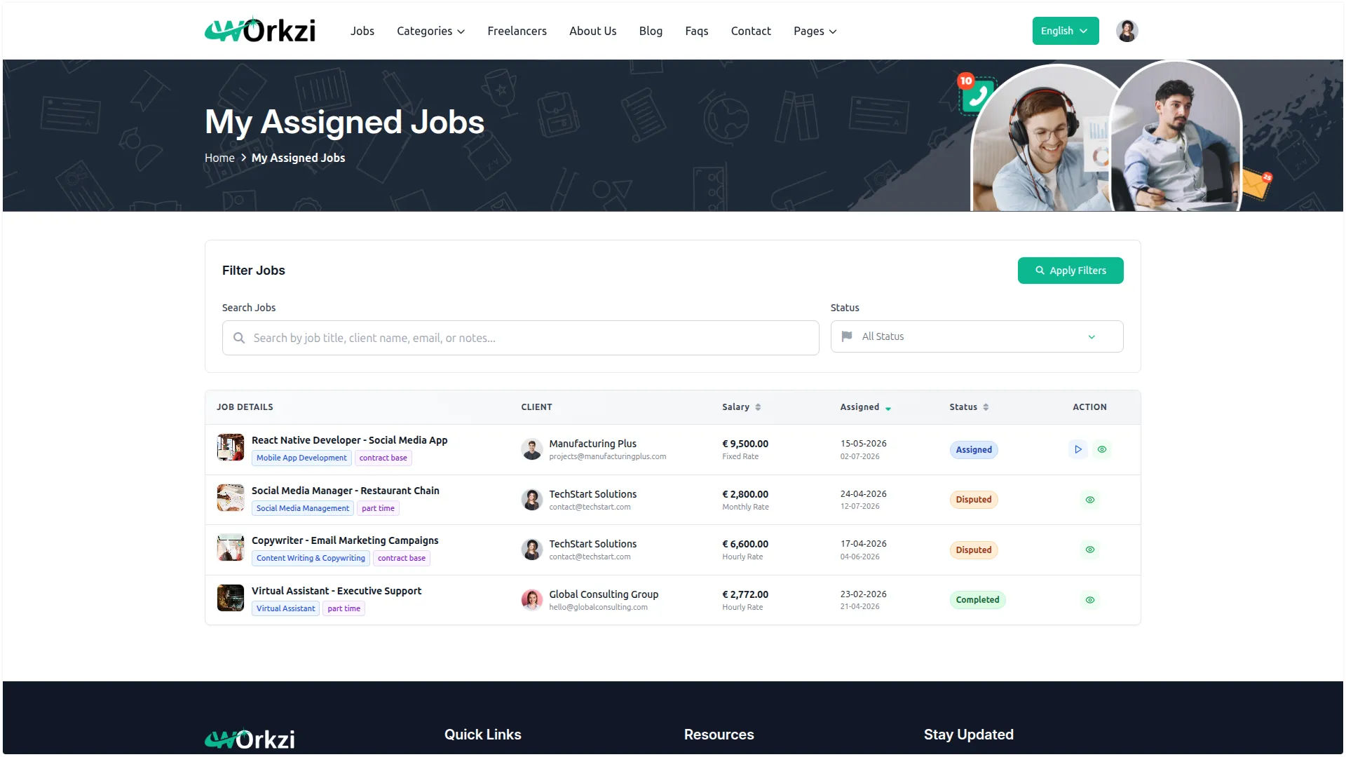 freelancing platform