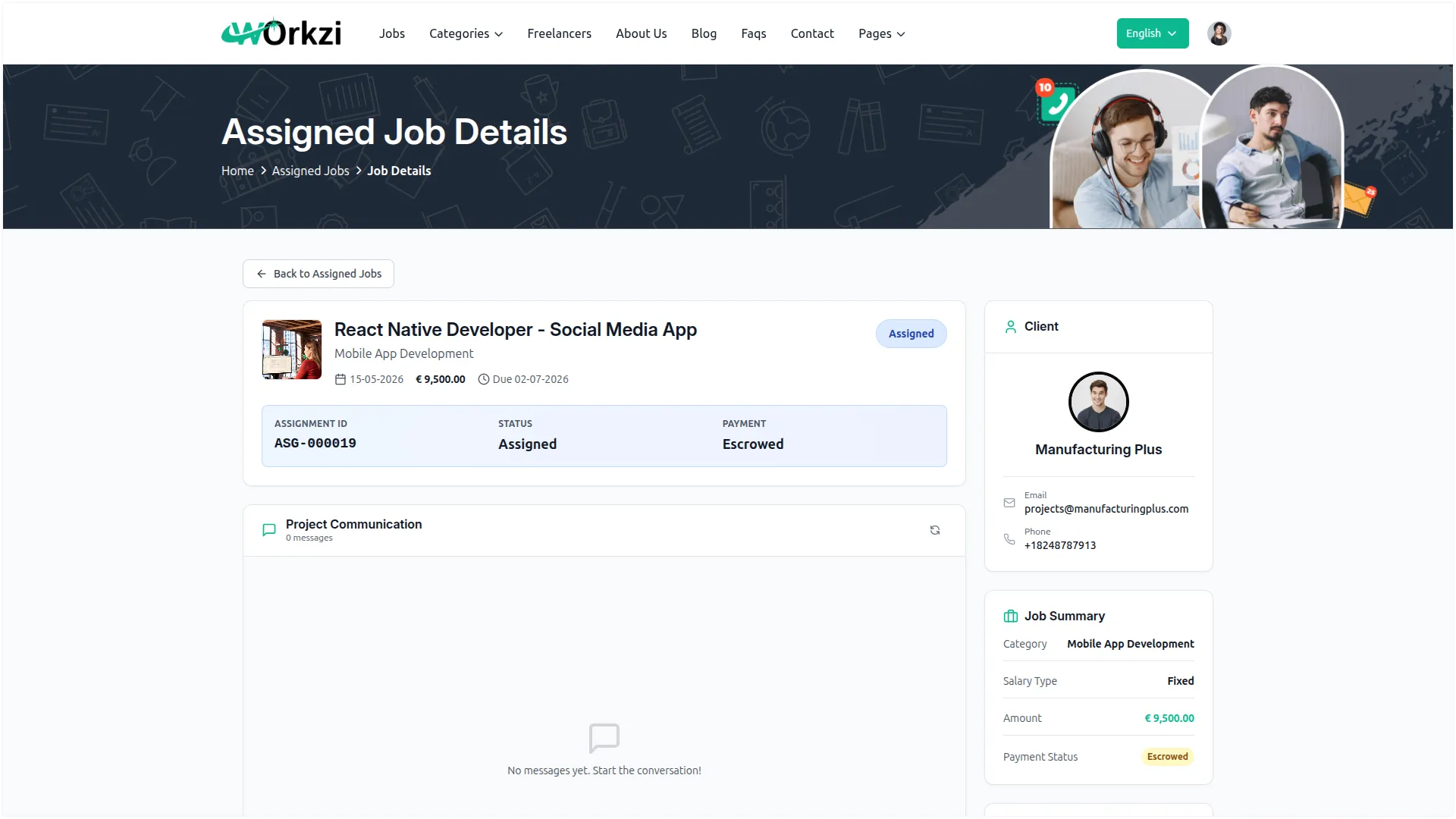 freelancing platform