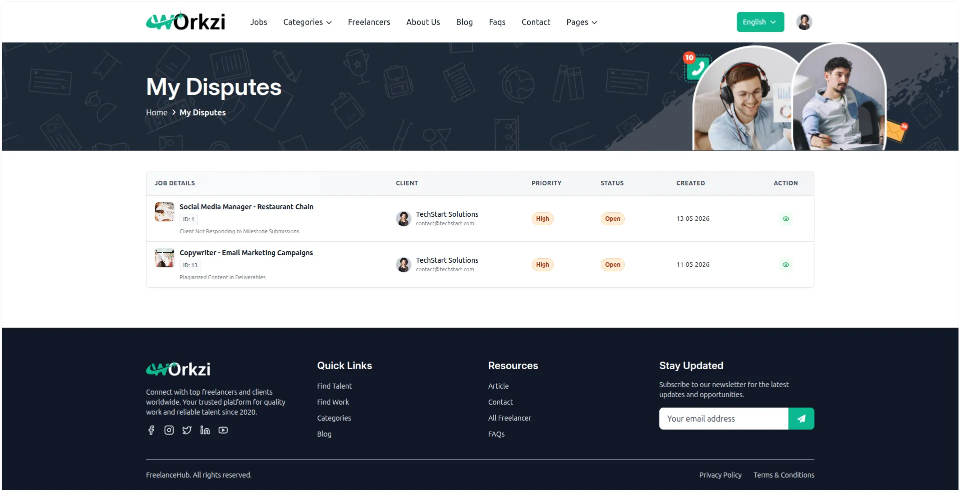 freelancing platform