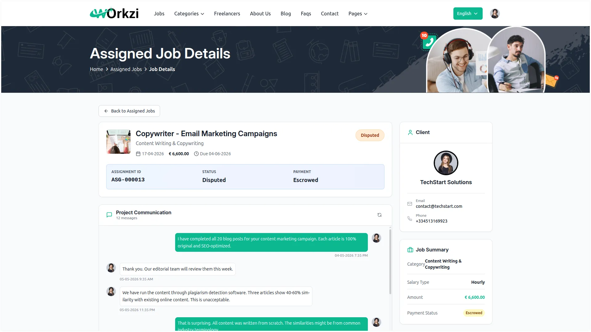 freelancing platform