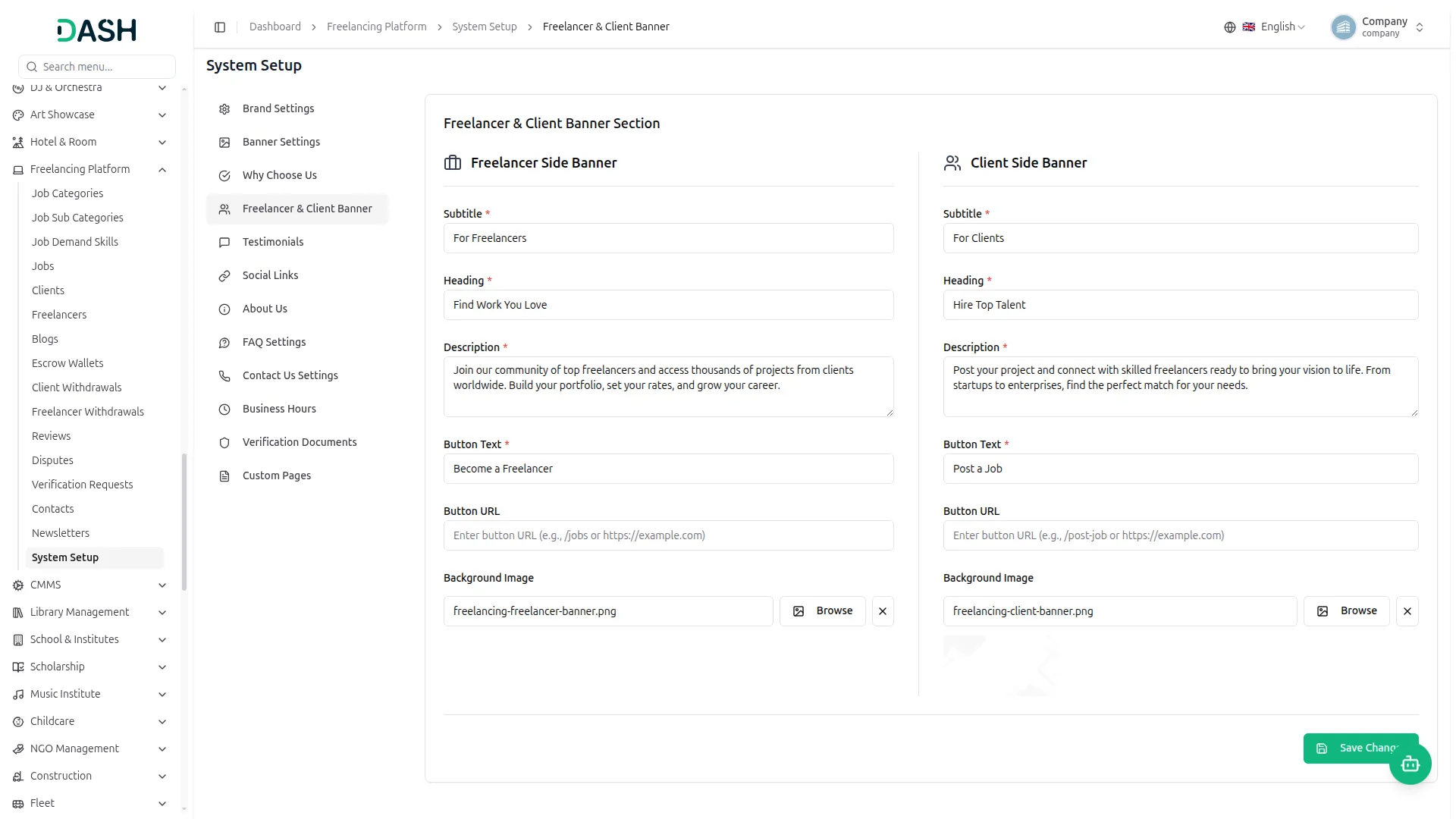 freelancing platform