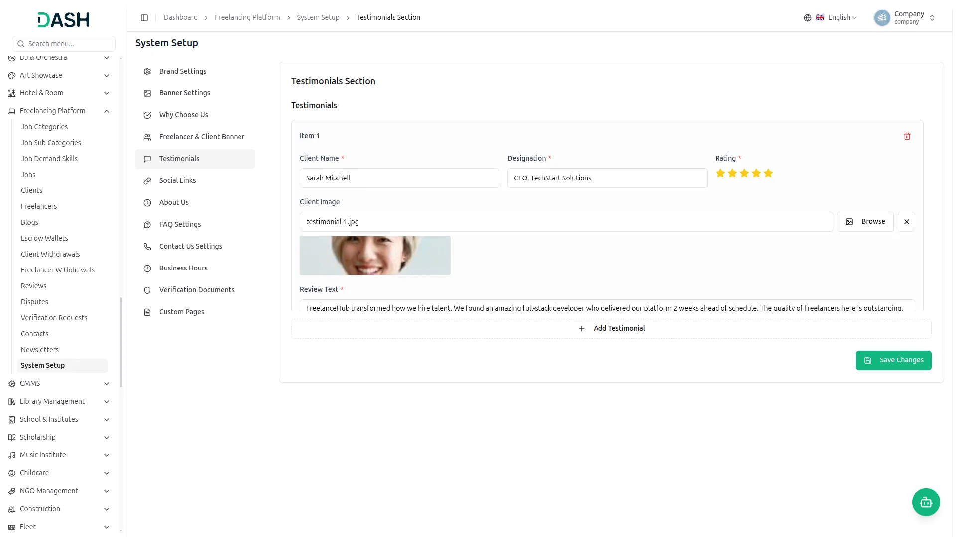 freelancing platform