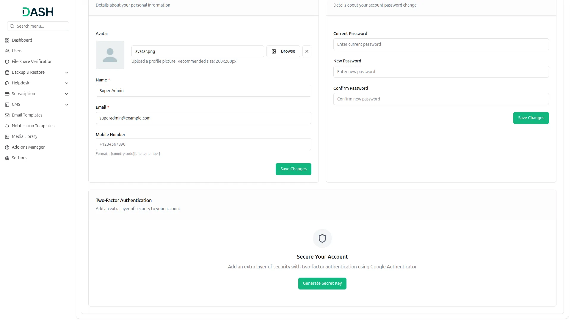 Google Authentication