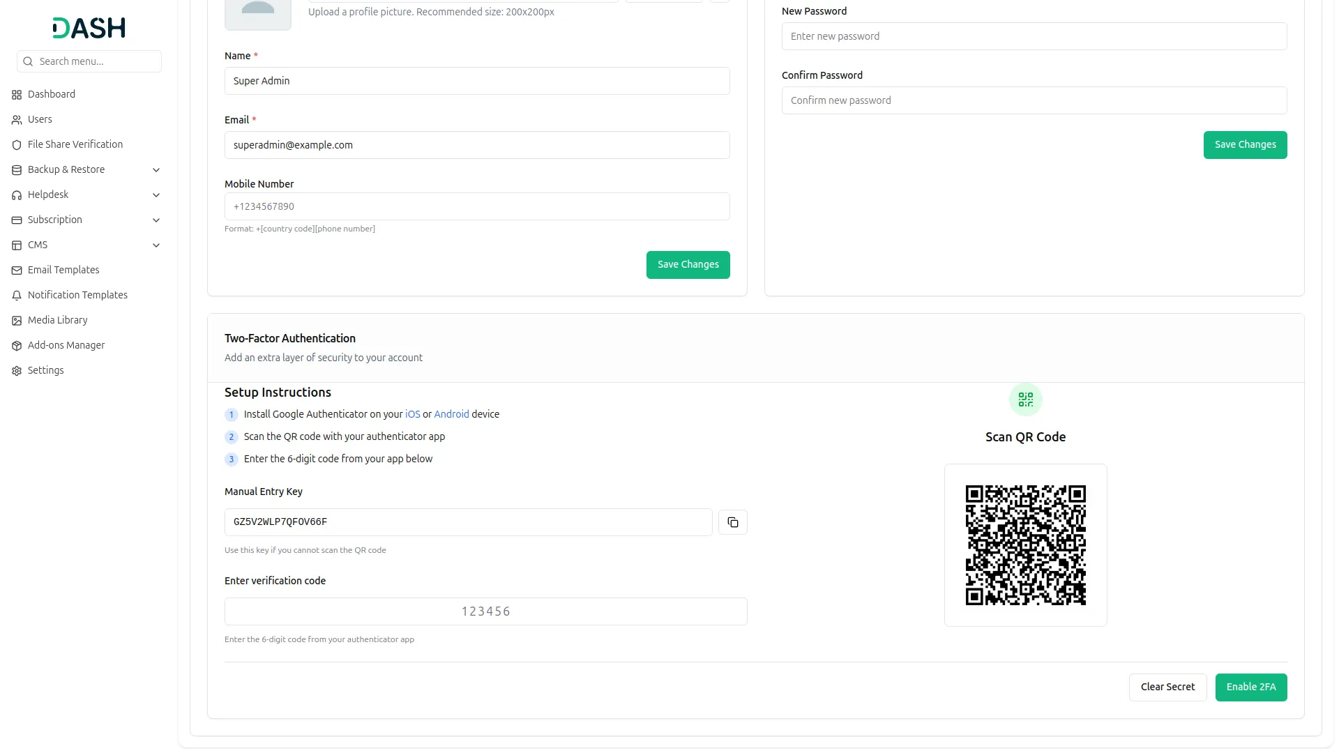Google Authentication