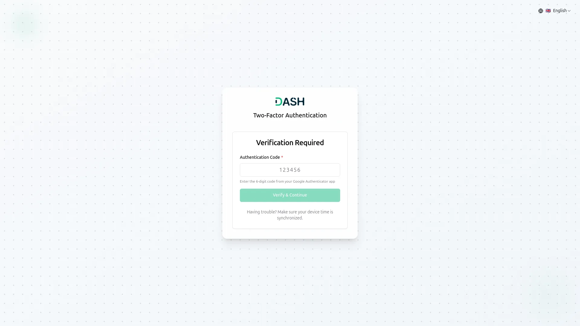 Google Authentication