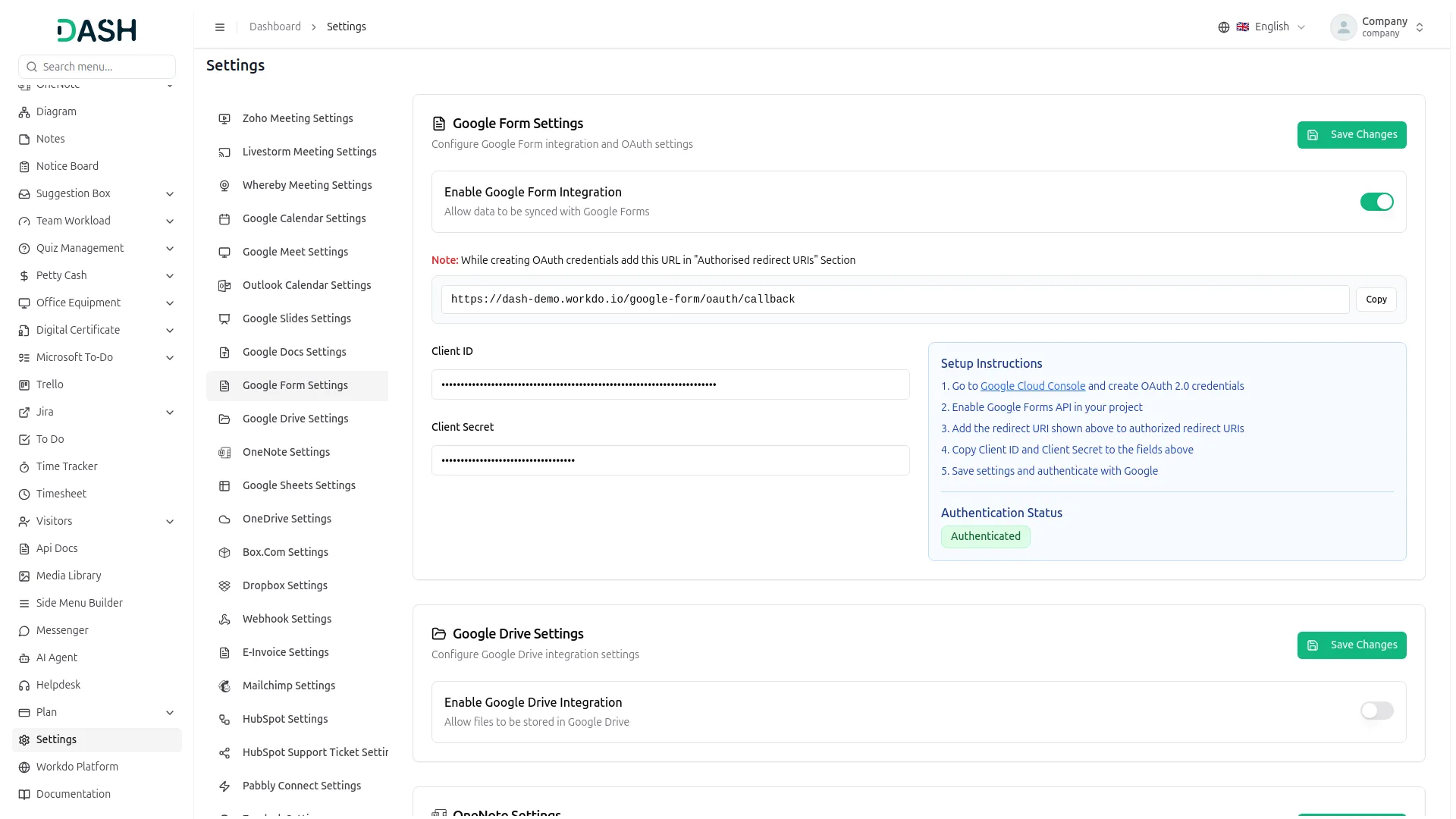 Google Forms