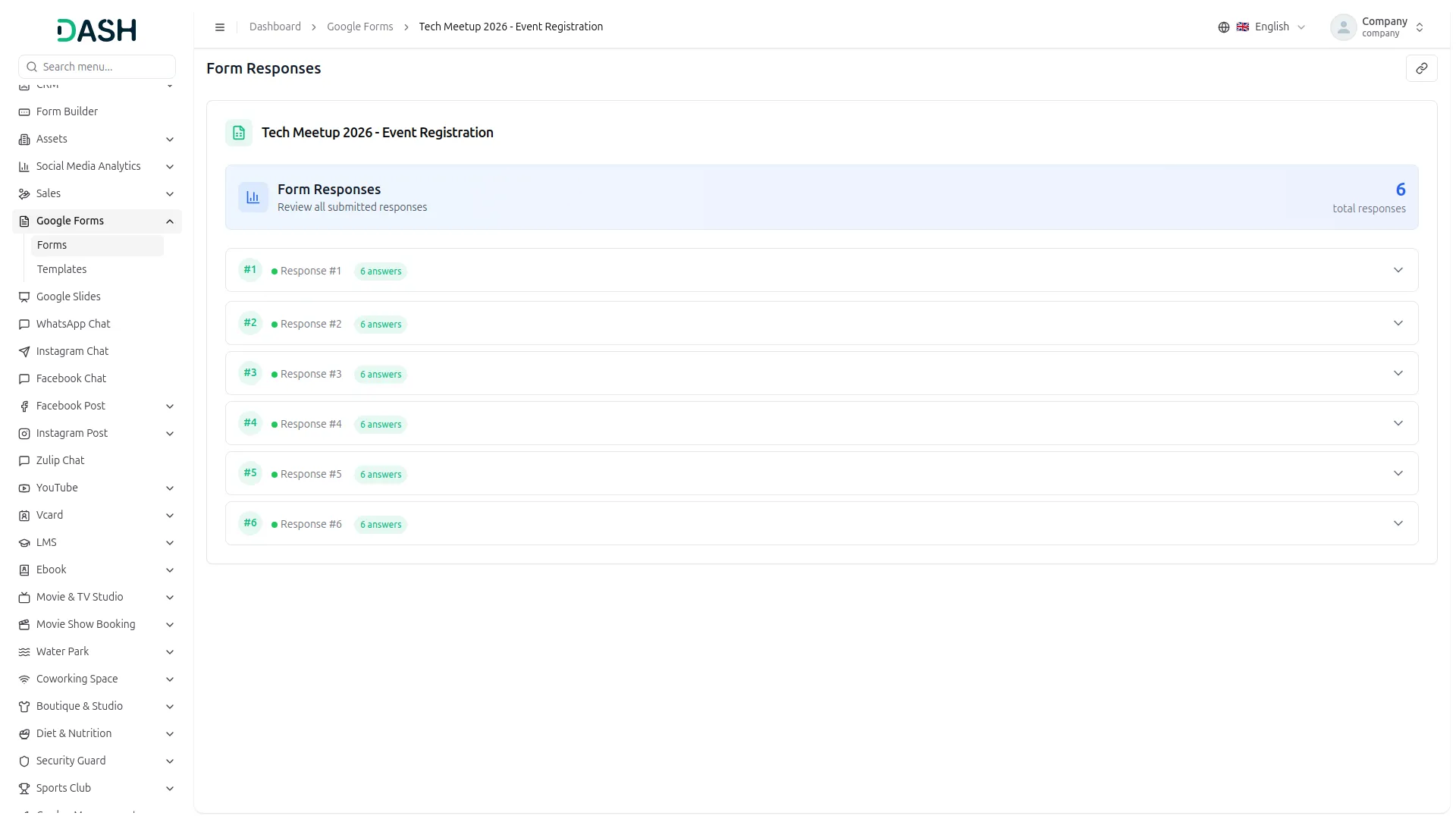 Google Forms