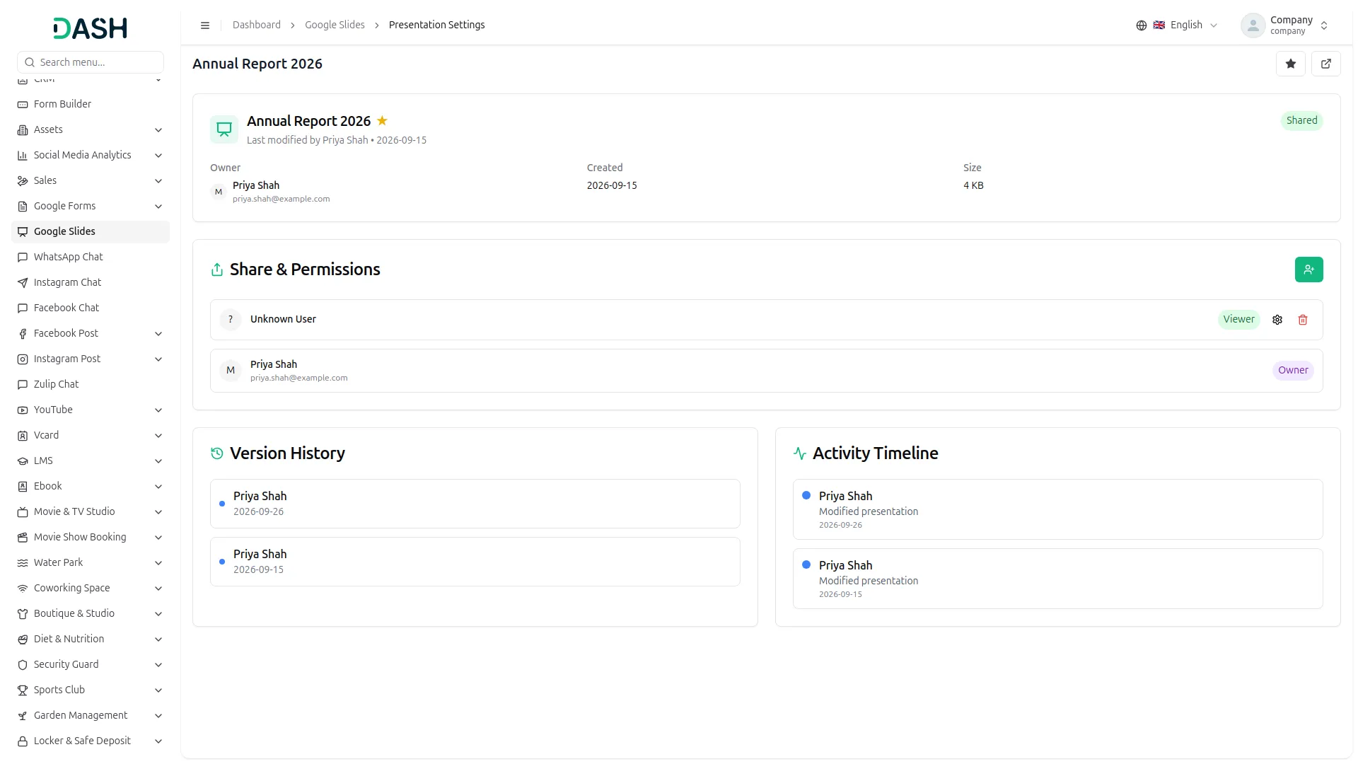 google slides