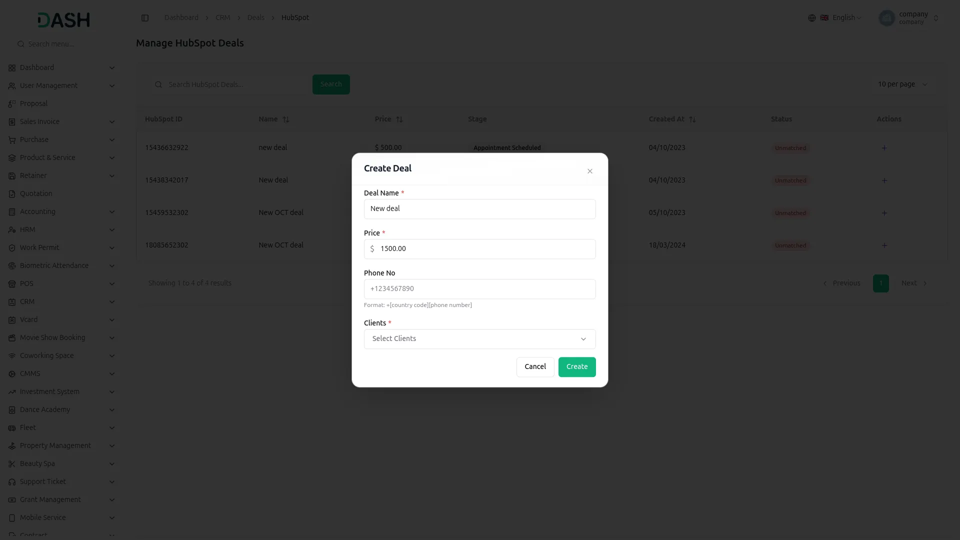 hubspot support ticket