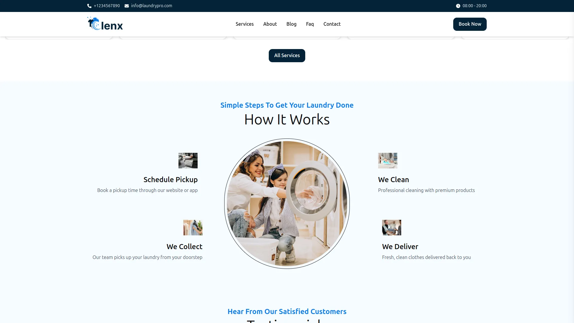 Laundry Management Integration