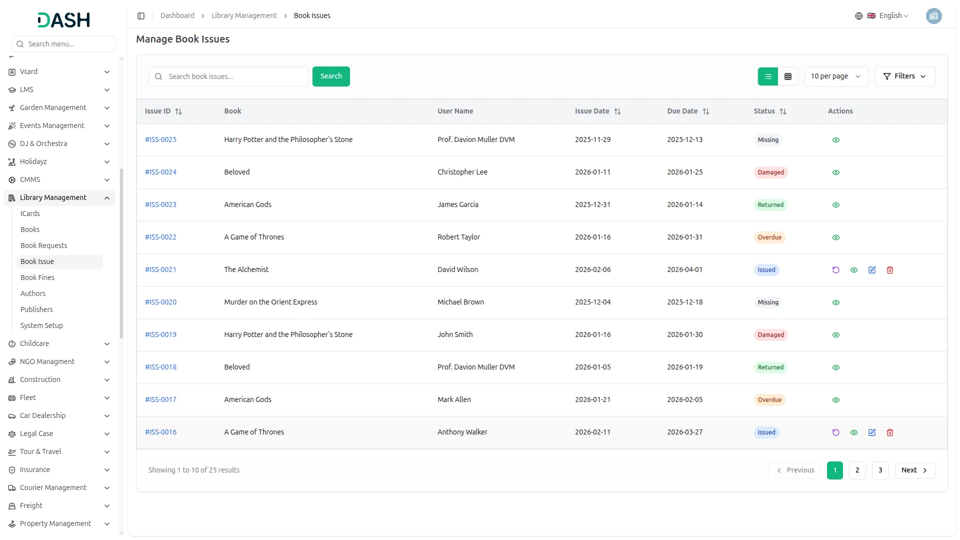 library management