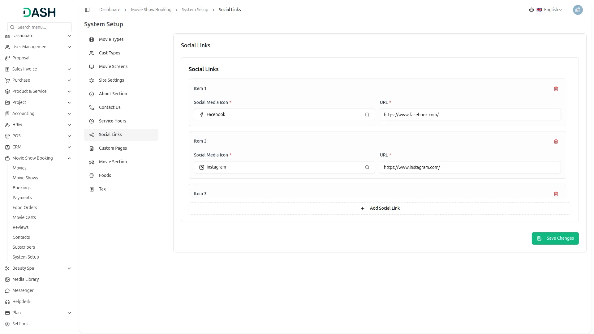 Movie Show Booking System