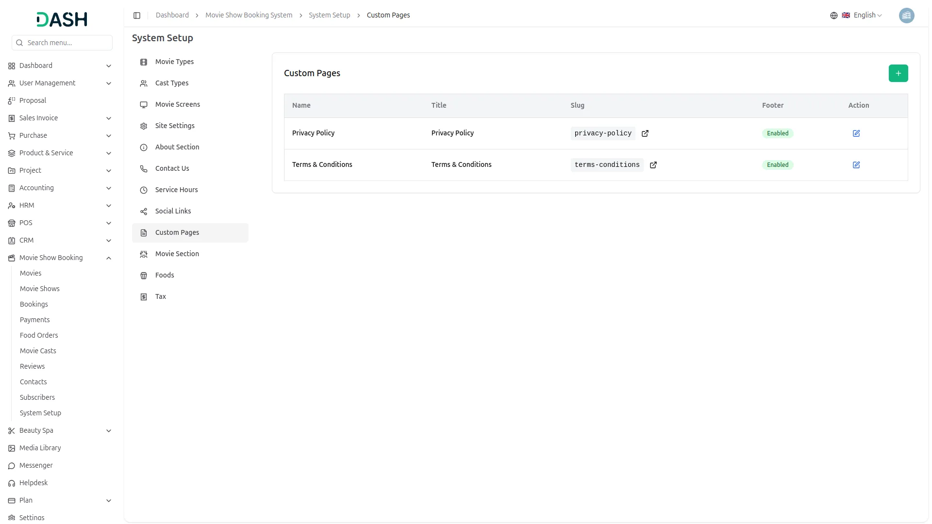 Movie Show Booking System