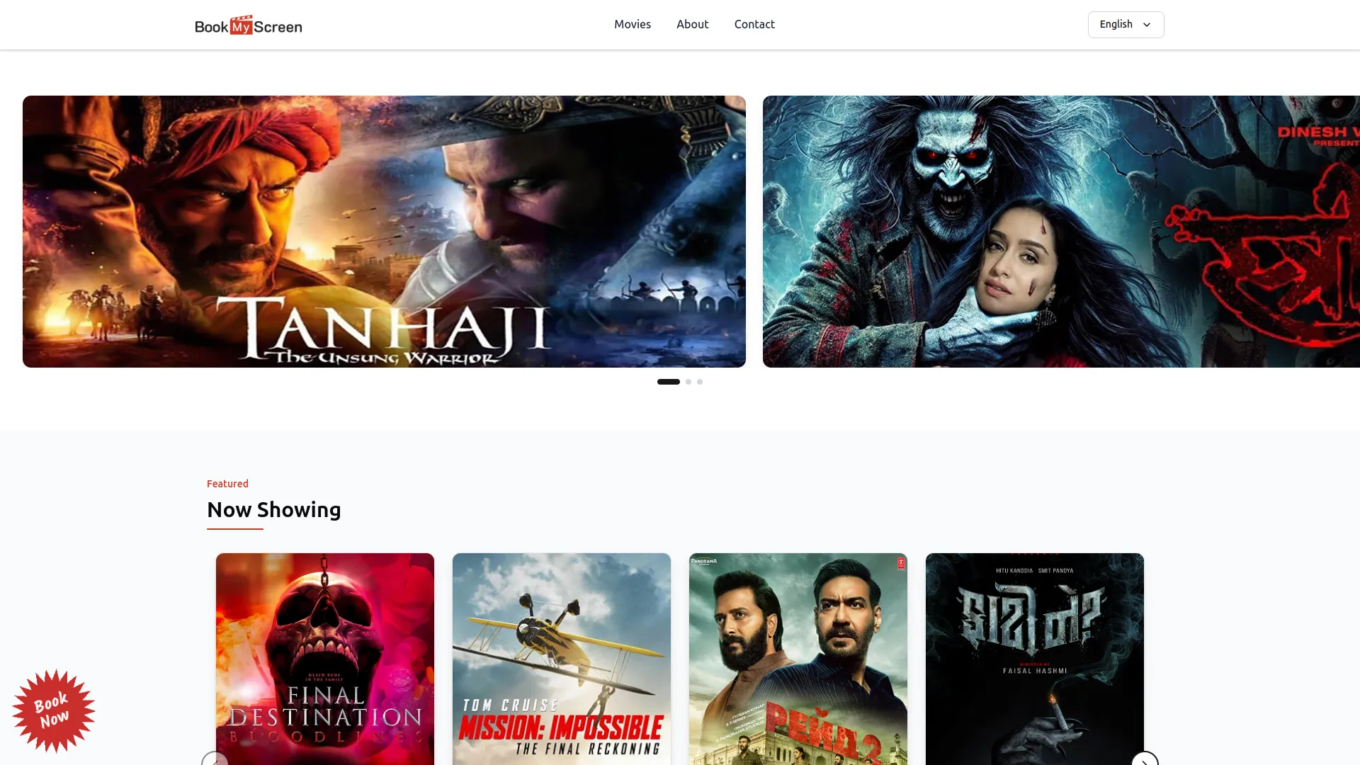 Movie Show Booking System