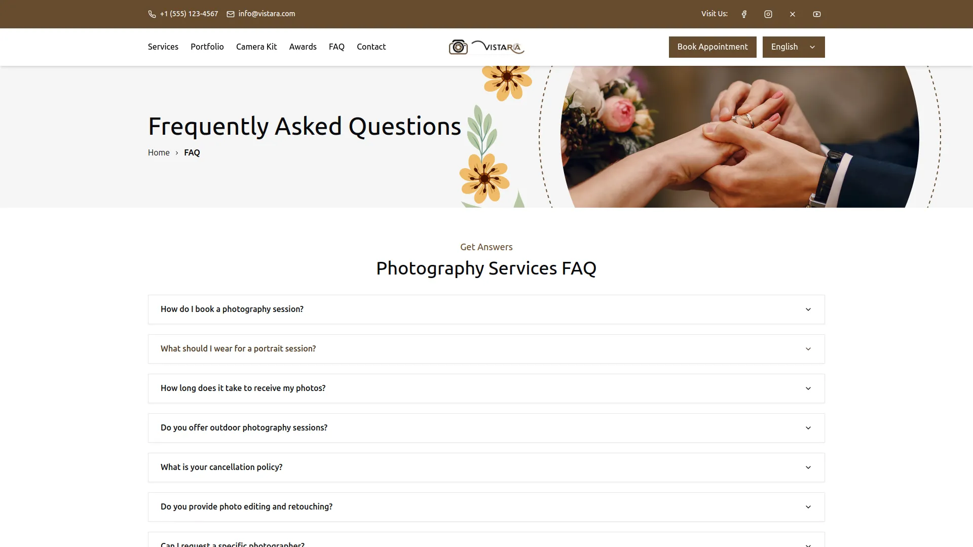 FAQ Frontend