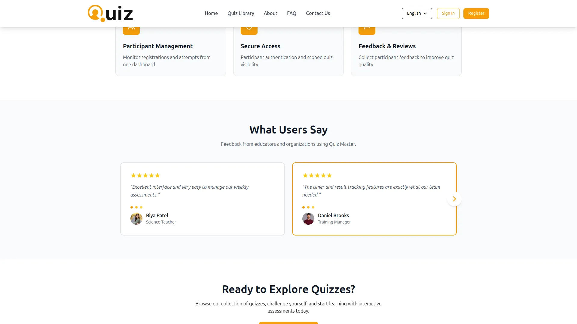 Quiz Management