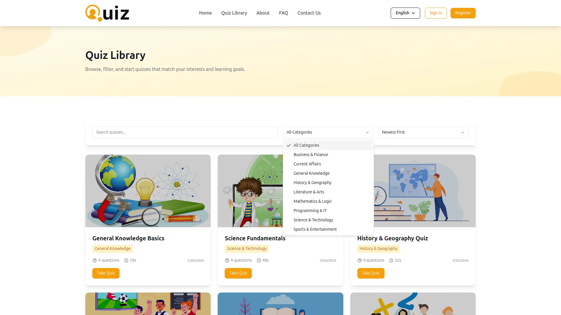 Quiz Management