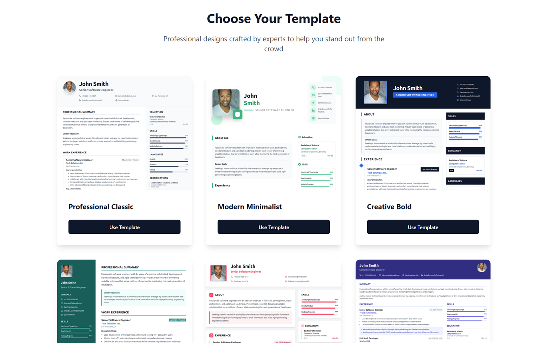 resume builder