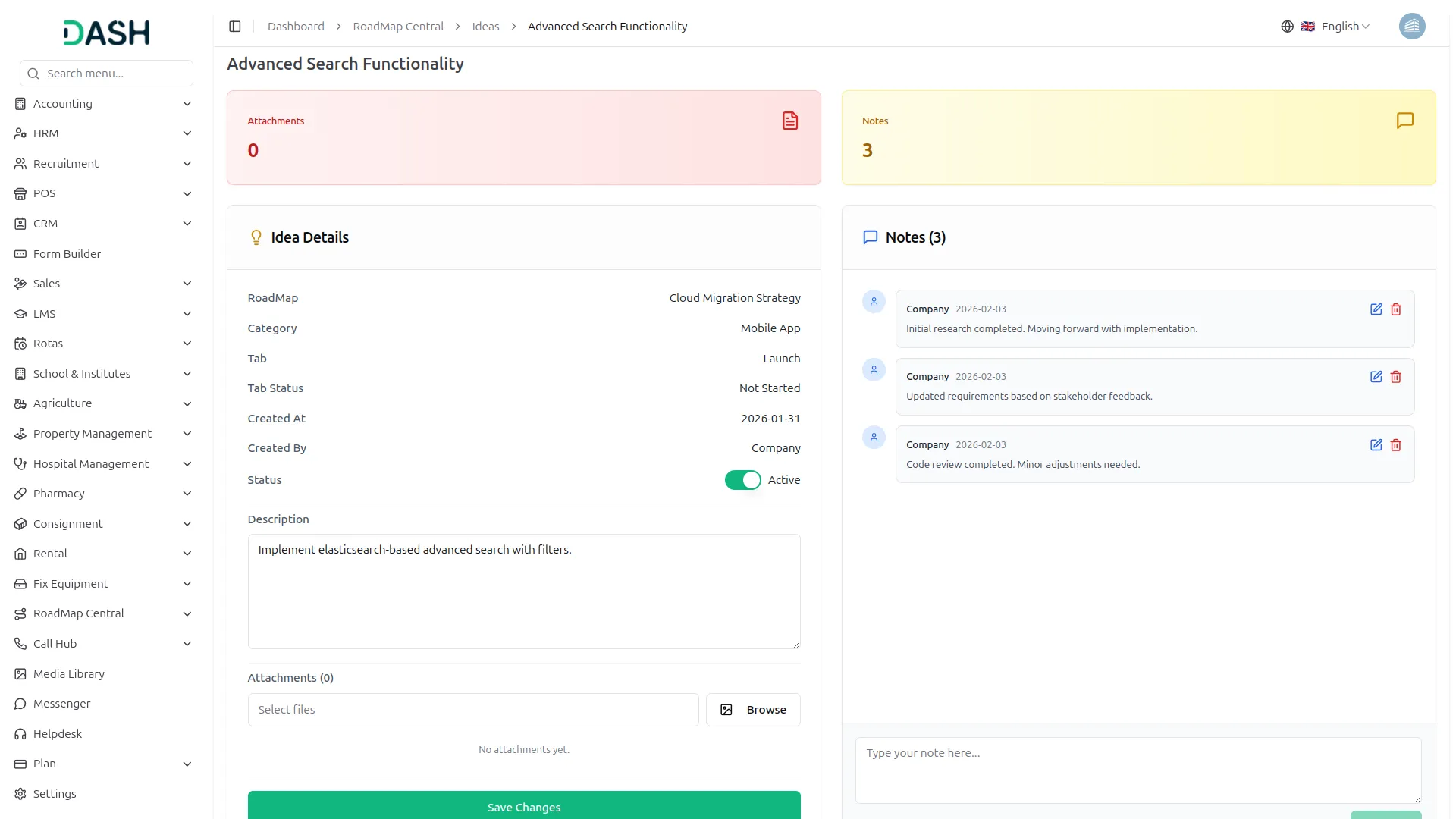 roadmap central