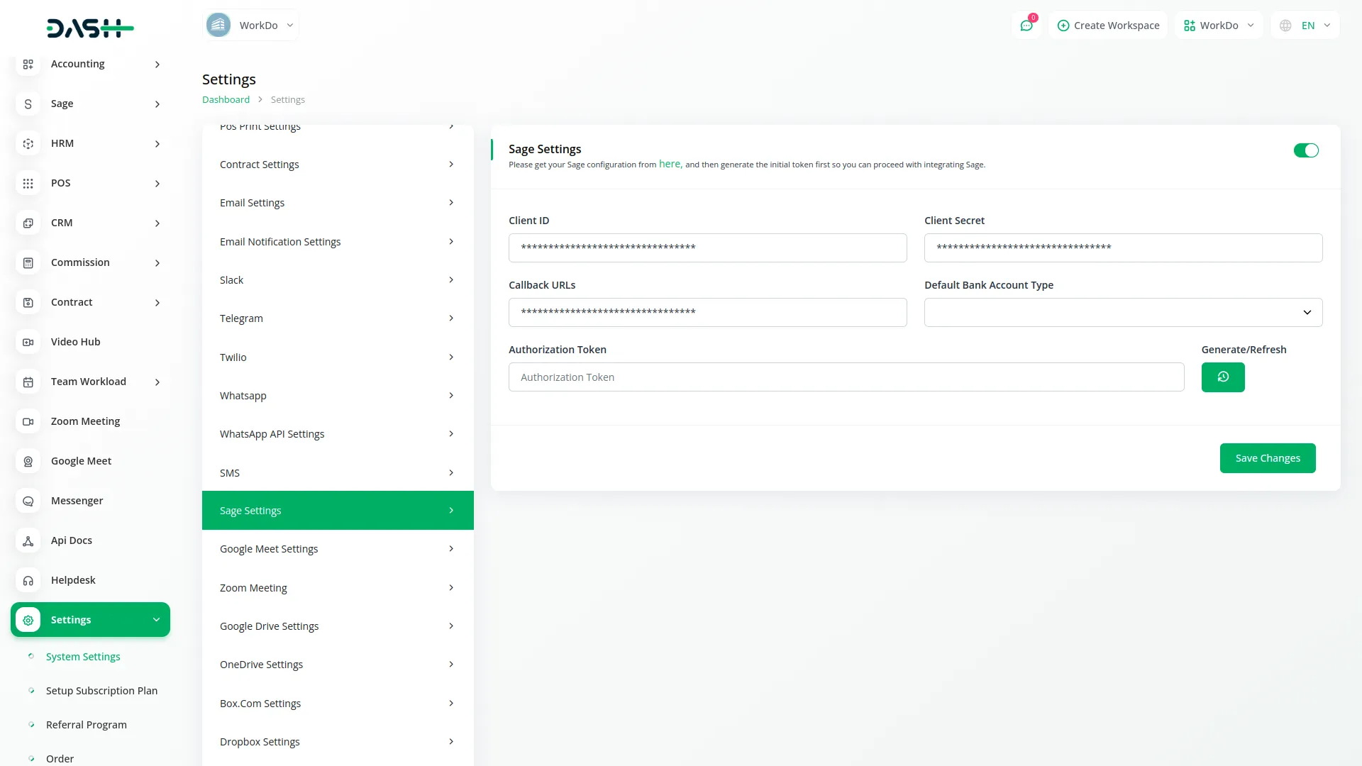 Google Drive Dash Saas