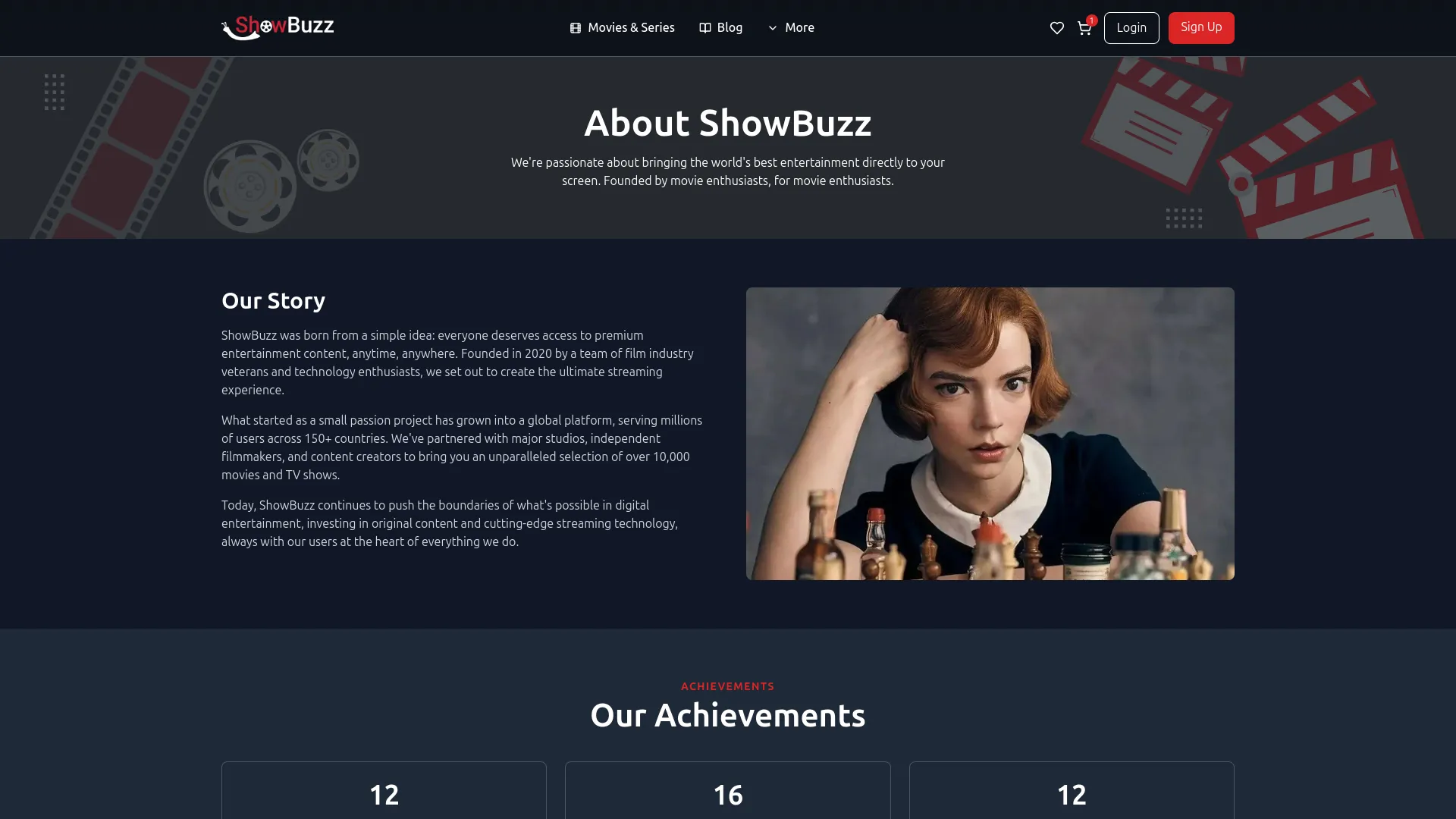 Movie & Tv Studio management