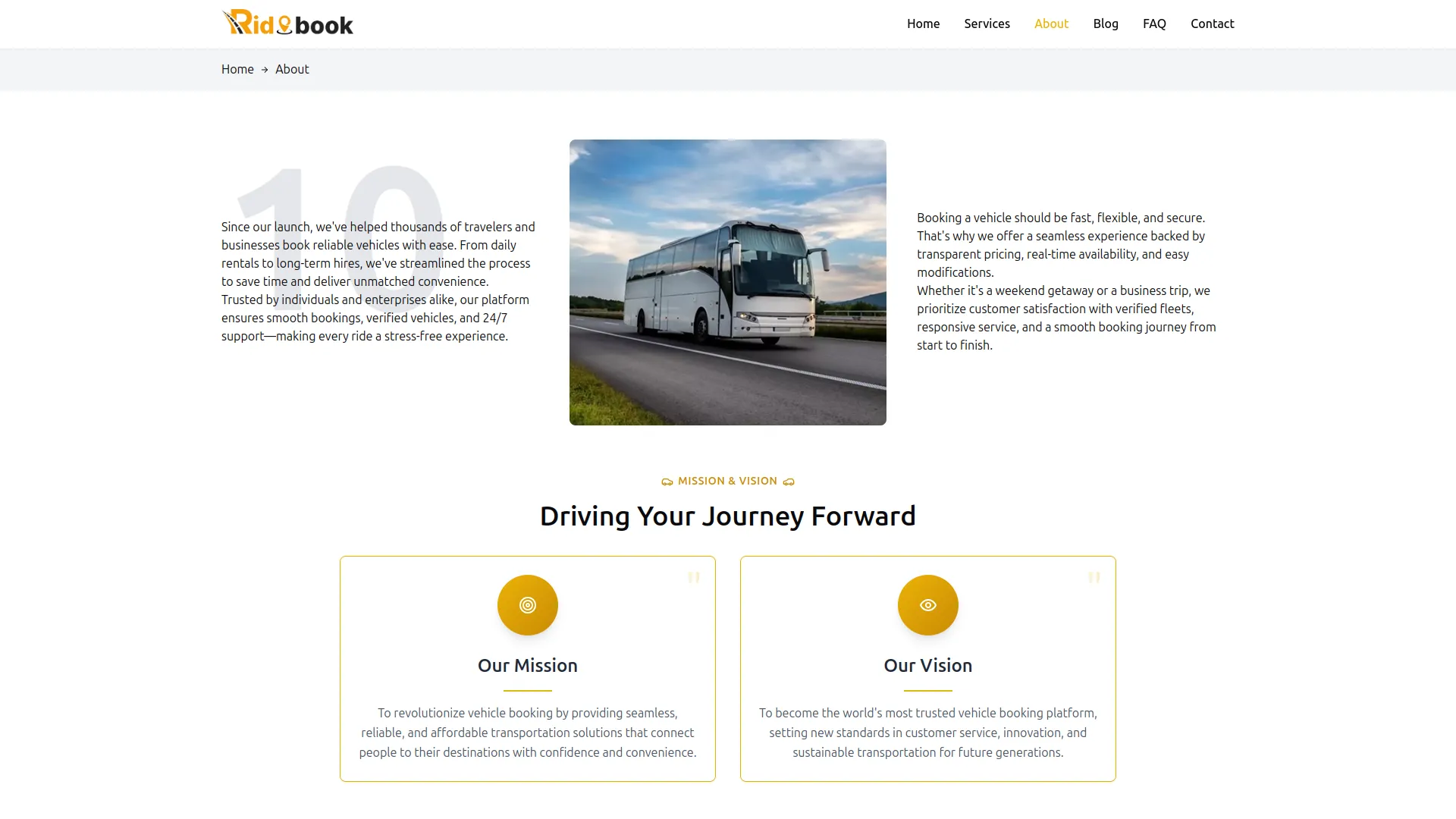 vehicle booking